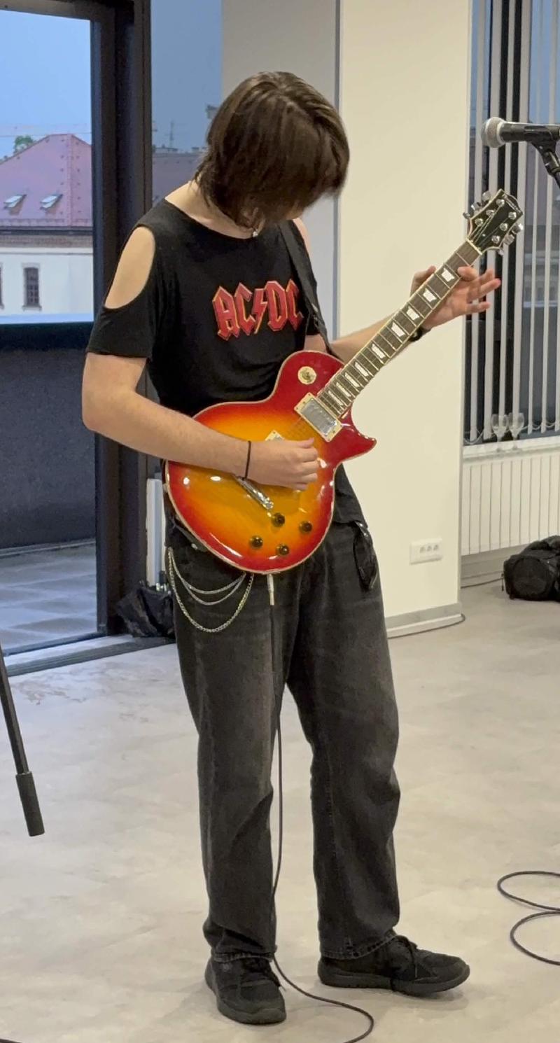 Me playing the guitar